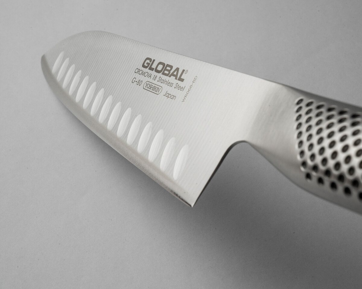 Global G80 Santokumes kuiltjes 18 cm