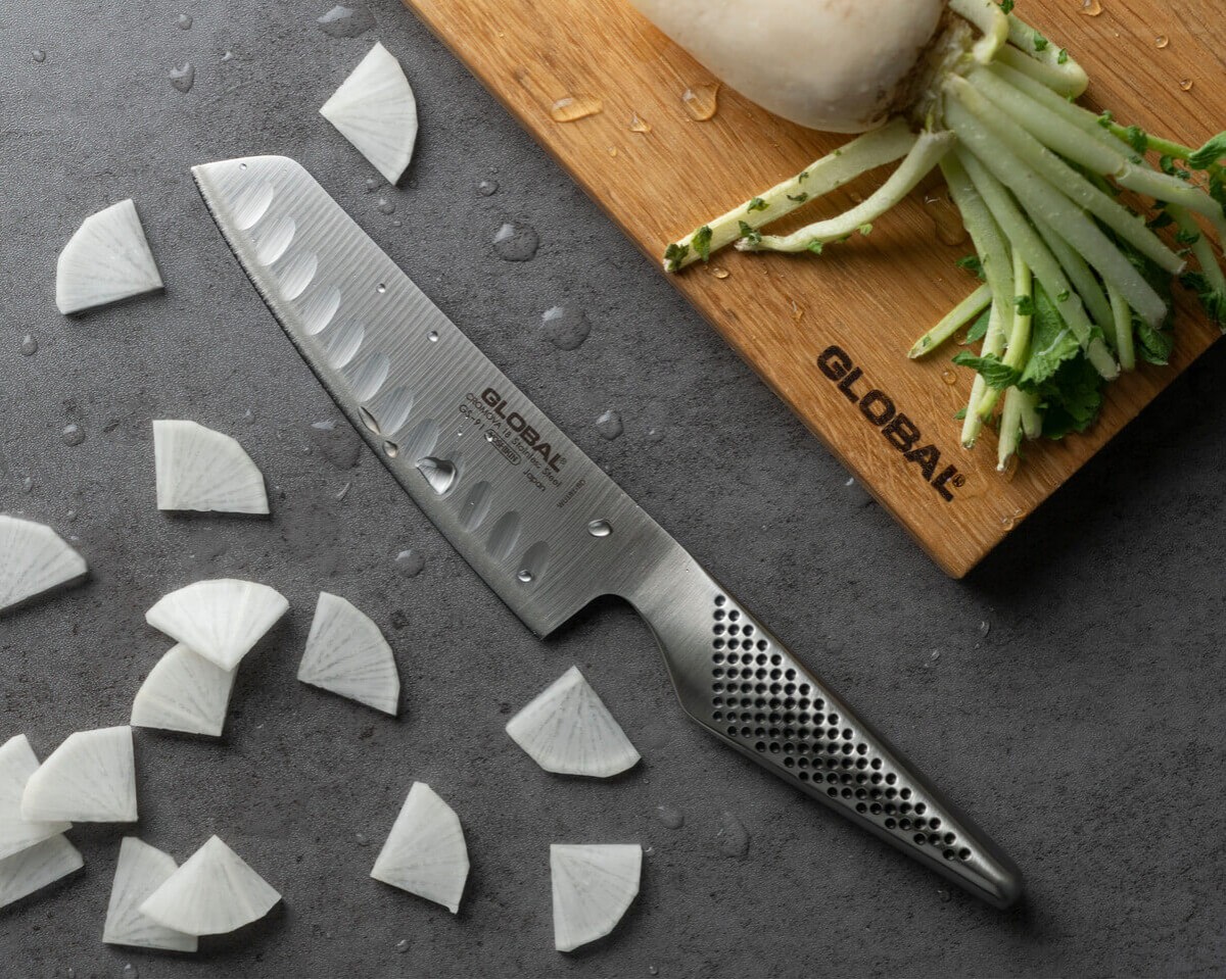 Global Gs91 Groentemes met kuiltjes 14cm