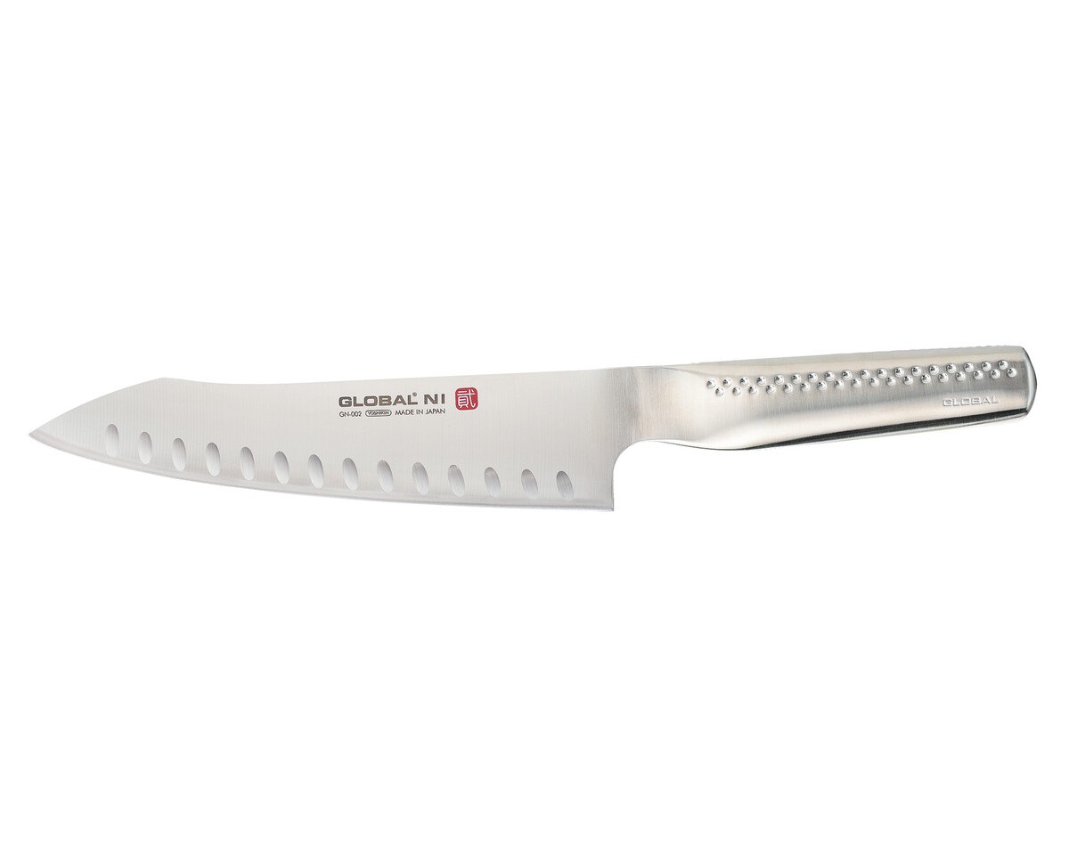 Global GN-002 Orientaals koksmes kuiltjes 20cm